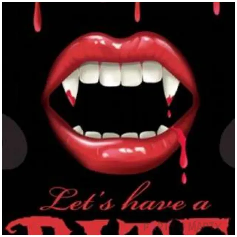 talerzyki papierowe halloween bite 23 cm 8 szt