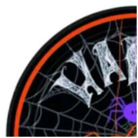 talerzyki papierowe halloween spider frenzy 23 cm 10 szt