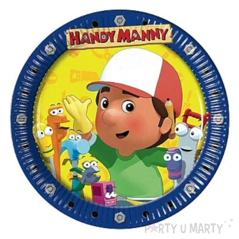 talerzyki papierowe handy manny 23 cm 10 szt