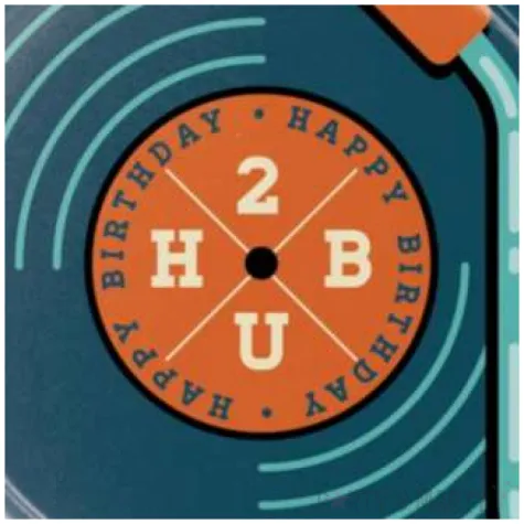 talerzyki papierowe happy birthday plyta winylowa godan 18 cm 8 szt