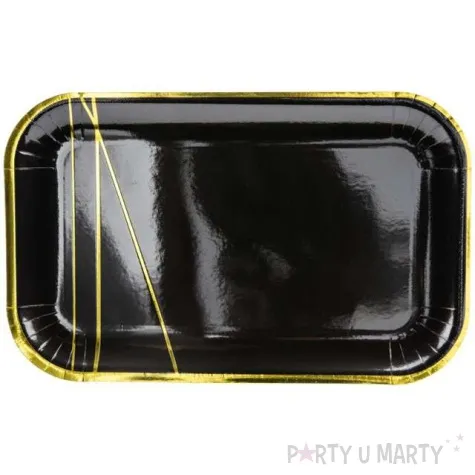 talerzyki papierowe happy new year partydeco 22 cm 6 szt