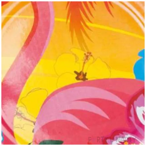 talerzyki papierowe hawajskie flamingi boland 23 cm 6 szt