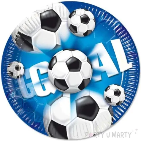 talerzyki papierowe kokliko football party procos 20 cm 10 szt