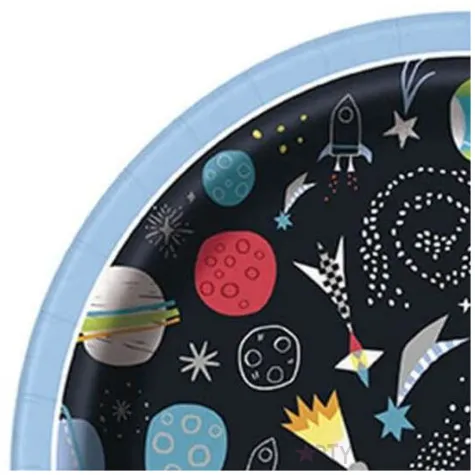 talerzyki papierowe kosmos unique 18 cm 8 szt