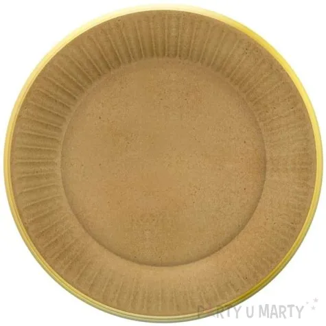 talerzyki papierowe kraft godan 18 cm 6 szt