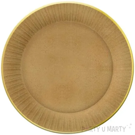 talerzyki papierowe kraft godan 23 cm 6 szt