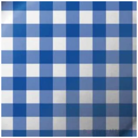 talerzyki papierowe kratka niebieski fsopakowania 23 cm 8 szt