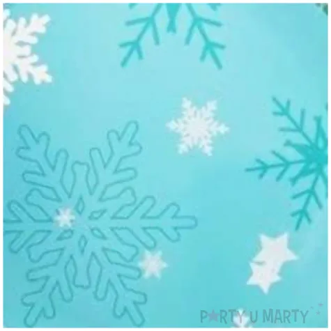 talerzyki papierowe ksiezniczka lodu blekitny jix 23 cm 6 szt