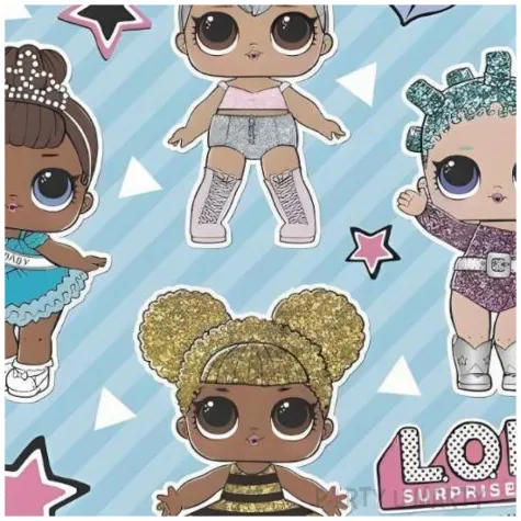 talerzyki papierowe lol surprise unique 18 cm 8 szt