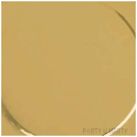 talerzyki papierowe metaliczne zloto czakos 18 cm 6 szt