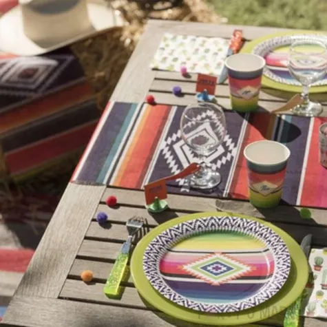 talerzyki papierowe mexico santex 23 cm 10 szt