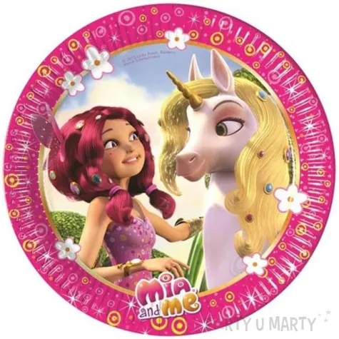 talerzyki papierowe mia i ja procos 23 cm 8 szt