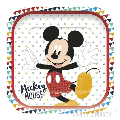talerzyki papierowe mickey awesome procos 24 cm 4 szt