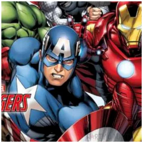 talerzyki papierowe mighty avengers procos 23 cm 8 szt