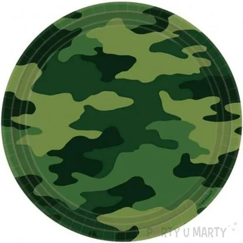 talerzyki papierowe moro amscan 23 cm 8 szt