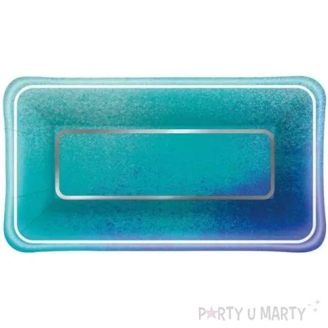 talerzyki papierowe ocean blue unique 23 cm 8 szt