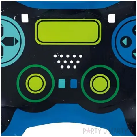 talerzyki papierowe pad gamingowy unique 23 cm 8 szt