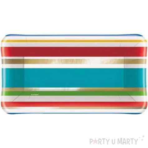 talerzyki papierowe party diamond unique 23 cm 8 szt