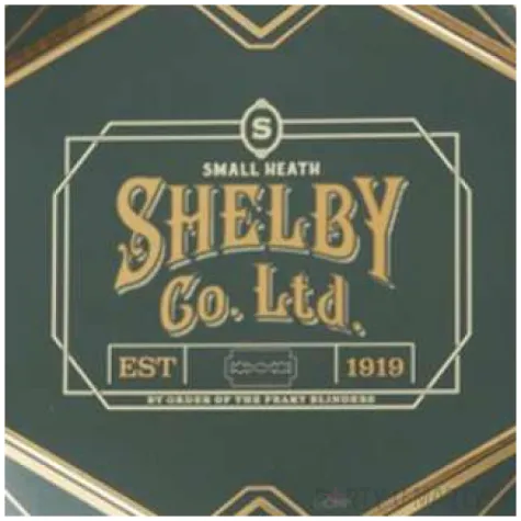 talerzyki papierowe peaky blinders shelby mix smiffys 27 cm 8 szt