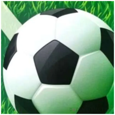 talerzyki papierowe pilka nozna jix 17 5 cm 6 szt