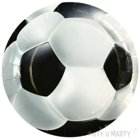 talerzyki papierowe pilka nozna tamipol 23 cm 6 szt