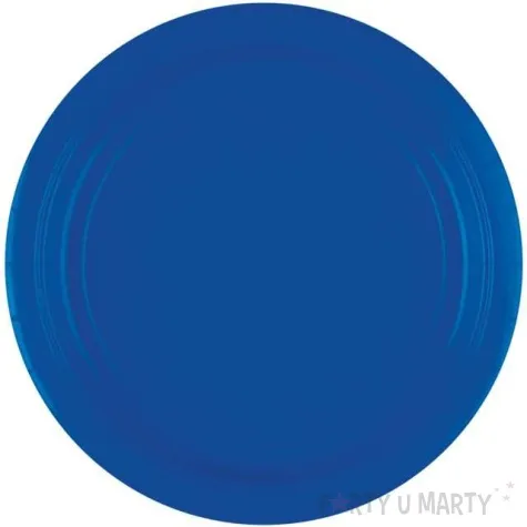 talerzyki papierowe premium amscan l niebieskie 22 8 cm 8 szt