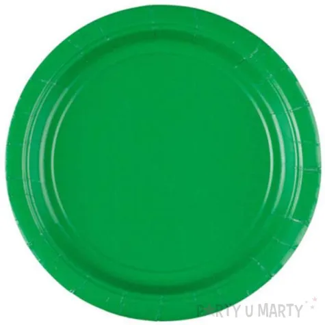 talerzyki papierowe premium amscan s zielone 17 7 cm 8 szt