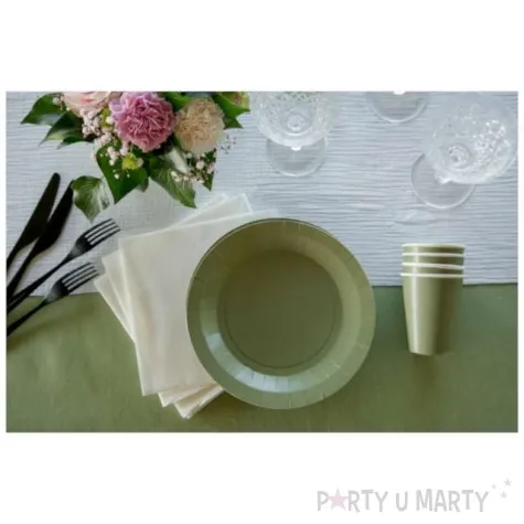 talerzyki papierowe premium brazowe ciemne santex 17 5 cm 10 szt