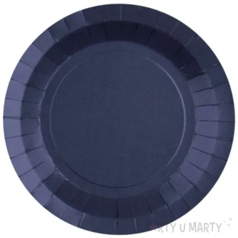 talerzyki papierowe premium ciemno granatowe santex 17 5 cm 10 szt