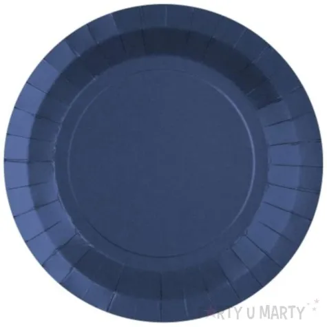 talerzyki papierowe premium granatowe santex 17 5 cm 10 szt