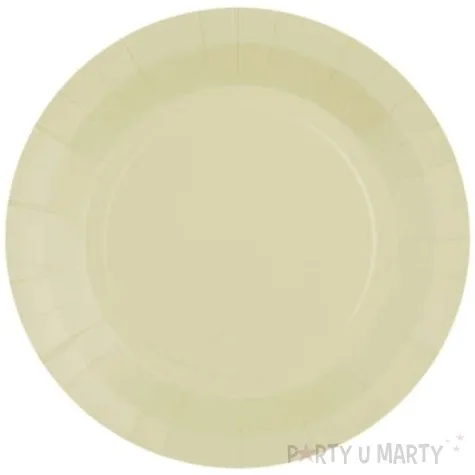 talerzyki papierowe premium kosc sloniowa santex 17 5 cm 10 szt