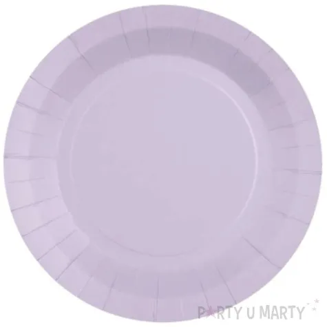 talerzyki papierowe premium lawendowe santex 17 5 cm 10 szt