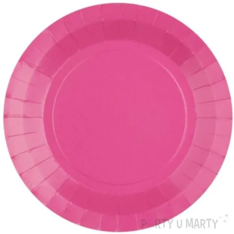 talerzyki papierowe premium rozowe santex 17 5 cm 10 szt