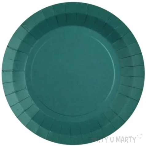 talerzyki papierowe premium turkusowe santex 17 5 cm 10 szt