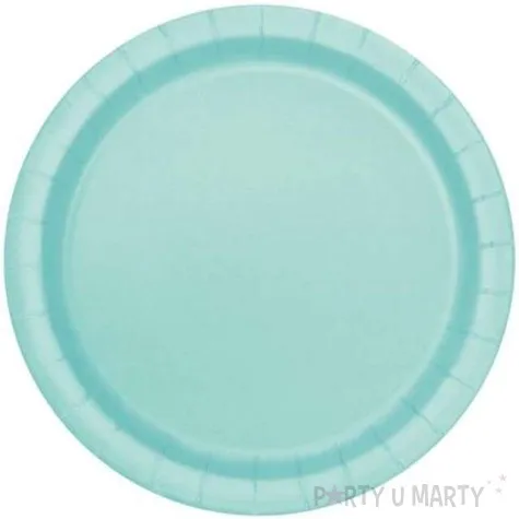 talerzyki papierowe premium unique mietowe 18 cm 20 szt