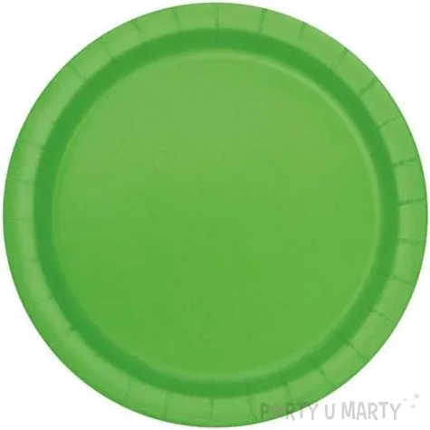 talerzyki papierowe premium unique zielone 23 cm 16 szt