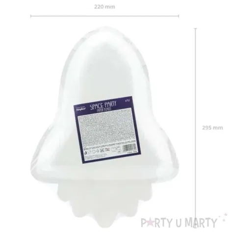 talerzyki papierowe rakieta kosmos partydeco 29 5 x 21 5 cm 6 szt