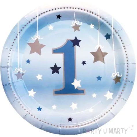 talerzyki papierowe roczek gwiazdki jix 17 5 cm 6 szt