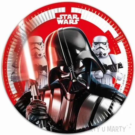 talerzyki papierowe star wars final battle 20 cm 8 szt