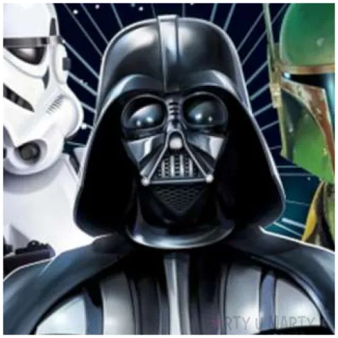 talerzyki papierowe star wars galaxy procos 20 cm 8 szt