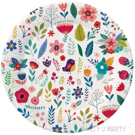 talerzyki papierowe summer have fun light godan 18 cm 6 szt