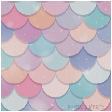 talerzyki papierowe syrenka congee 18 cm 6 szt