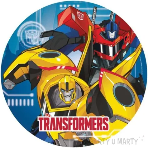 talerzyki papierowe transformers rid amscan 23 cm 8 szt