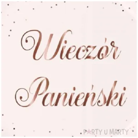 talerzyki papierowe wieczor panienski partypal 23 cm 6 szt