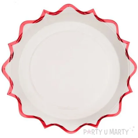 talerzyki papierowe wigilia santex 18 cm 10 szt