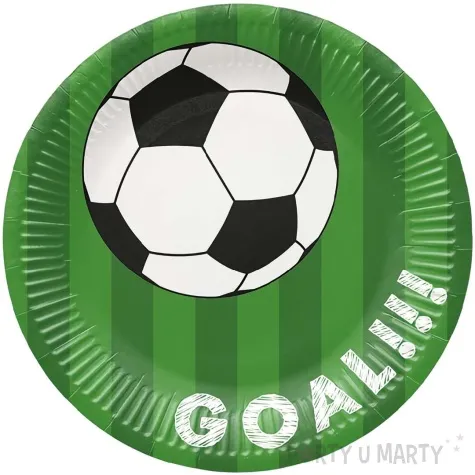 talerzyki pilka nozna goal paw 23 cm 8 szt