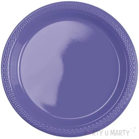 talerzyki plastikowe amscan m fioletowe 17 7 cm 10 szt