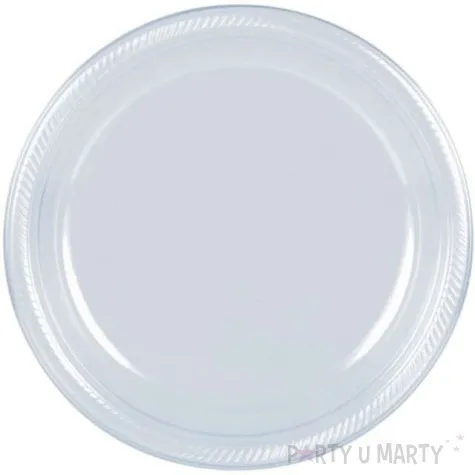 talerzyki plastikowe amscan m jumbo pack transparentne 17 7 cm 20 szt