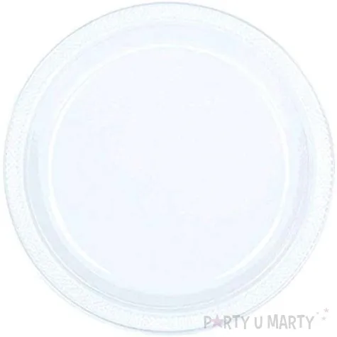 talerzyki plastikowe amscan m transparentne 17 7 cm 10 szt