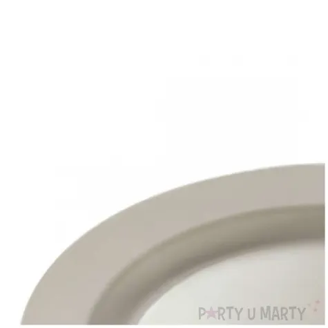 talerzyki plastikowe classic srebrny aluplast 19 cm 12 szt